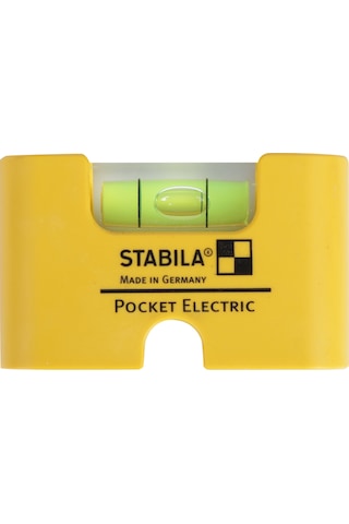 Stabıla Cep Tipi Elektrikçi Su Terazisi