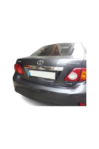 Toyota Corolla Krom Bagaj Çıtası 2007-2010 Arası Paslanmaz Çelik