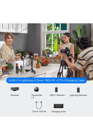 Boya Boyalınk 3-01 Kablosuz Yaka Mikrofon Sistemi