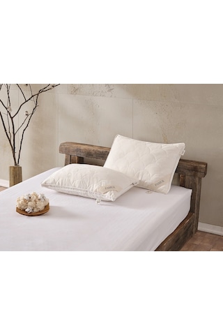 Doqu Home Pamuk Yastık 50 X 70 Cm - Beyaz Beyaz