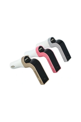 Hubrendy Çer Carg7 Bluetooth Araç Fm Transmitter Usb Girişli