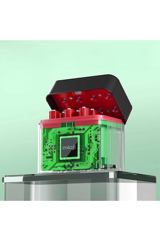 Mioji BT12 AA ve AAA 1.5V Pil Şarj Cihazı Siyah