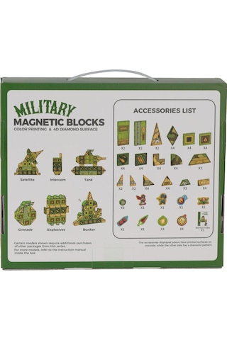 2207 Manyetik Bloklar Puzzle 68 Parça