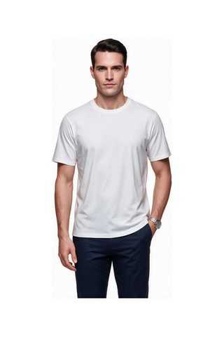 İntersivin Erkek T-shirt T-05 Ekru