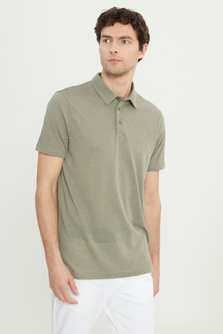 AC&Co / Altınyıldız Classics Erkek Hakı Pamuklu Slim Fit Dar Kesim Polo Yaka Tişört Haki