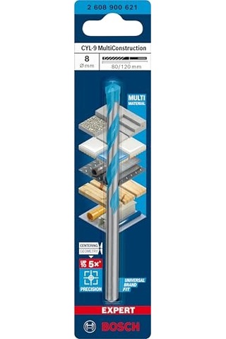 Professional 1x Expert Cyl-9 Multiconstruction Delme Uçları Beton, Yumuşak Döşemeler, Çelik, Yumuşak Ahşap, Pla 80687388