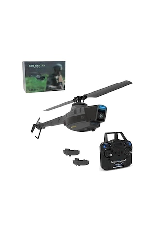 2 Bataryalı Rc Keşif Helikopteri Craftlz Mini Recon Drone Helikopter Gerçekçi Tasarım & Led Işıklar