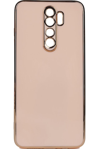 Xiaomi Redmi Note 8 Pro Parlak Kenarli Bark Silikon Kilif 547681037