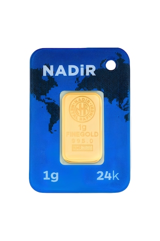 Nadir 24 Ayar Külçe Altın 1 G