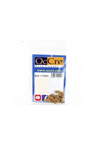 Occre 17003 3 Delikli, 4 Mm Kasnak, Ahşap, 18 Adet-57375