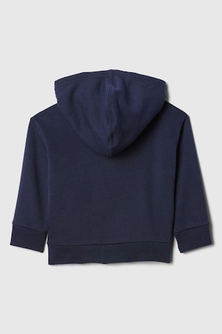 Gap Relaxed Erkek Bebek Fermuarlı Kapüşonlu Sweatshirt-10110 Lacivert
