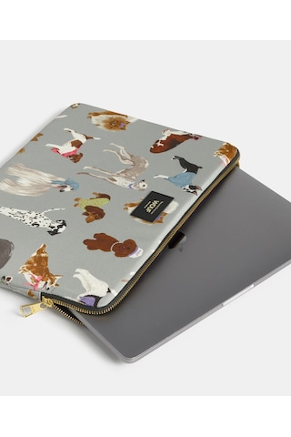 Wouf Puppy 15" & 16" Kadın Laptop Kılıfı Sb260035 38,5x27x2 Cm Gri