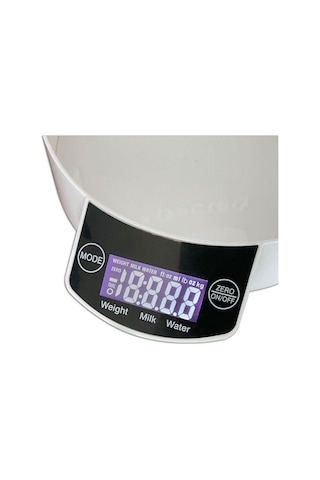 5 Kg Lcd Ekranlı Hassas Su Süt Ölçer Hazneli Sporcu Evcil Hayvan Terazisi Tartısı Diğer