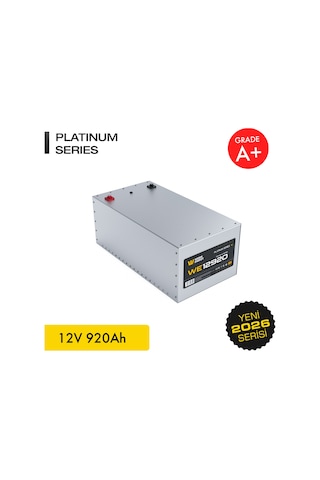 Werer Energy 12V 920Ah LiFePO4 Platinum Series Bluetooth'lu Lityum Demir Fosfat Akü