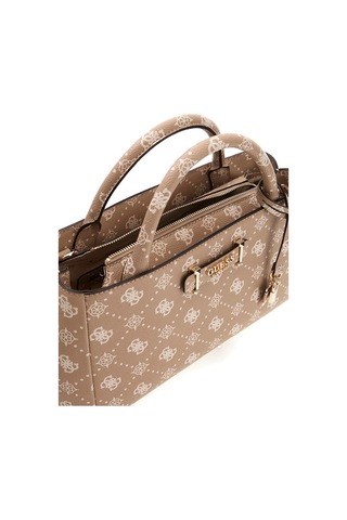 Guess Hwgp9898060 Carrie Logo Grlfnd S Kadın El Çantası Bej