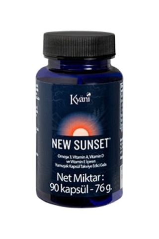 New Sunset Omega3 90 Kapsül