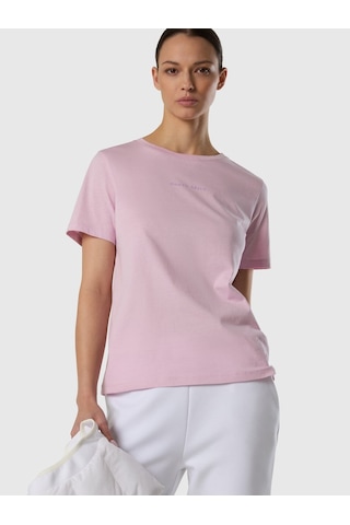 North Sails Kısa Kollu Kadın T-shirt-33527 Pembe