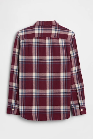 Gap V-ls Flannel Çocuk Gömlek Kırmızı