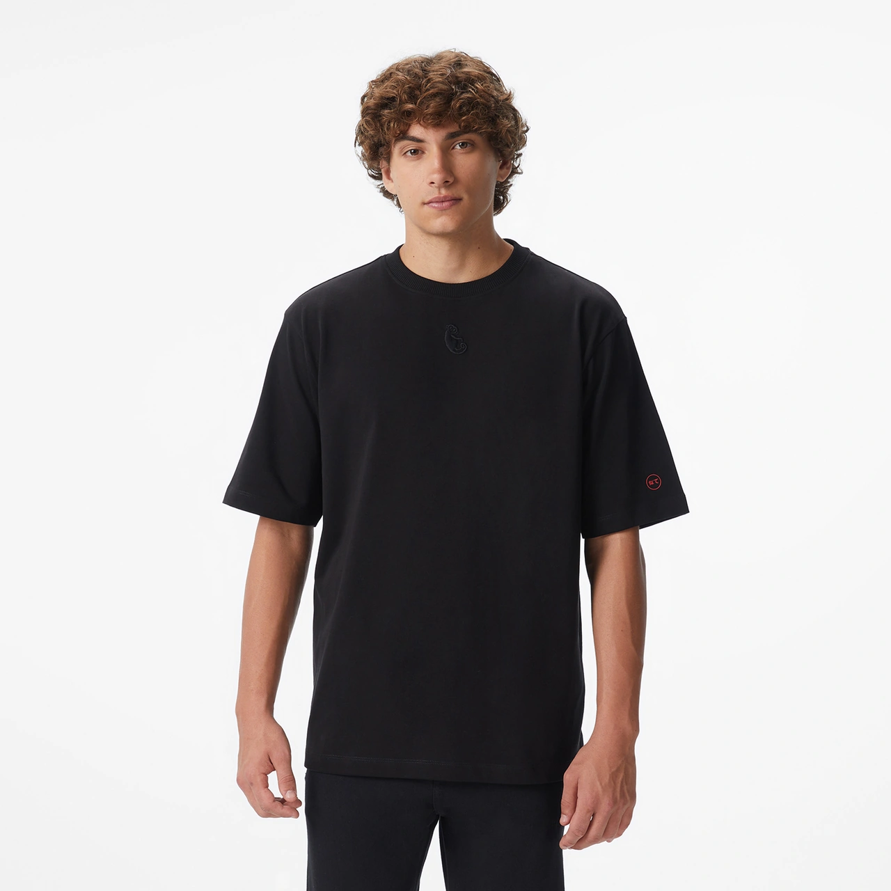 United4 Unıted4 X Monkey Project 7 Rules Unisex Siyah T-shirt U4xmpt7 SIYAH