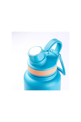 Tantitoni 020-01-mavi 2 Kapaklı Çift Katmanlı Termos 945ml Mavi