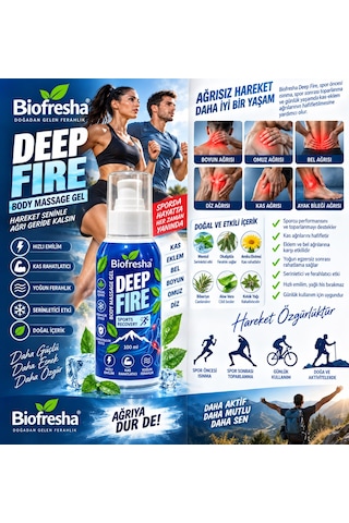 Biofresha Sporcu Jeli Acı Giderici Kas 150 Ml
