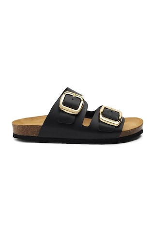 Terlik Kadın 17p8 Frau London Leather Nero Null Siyah