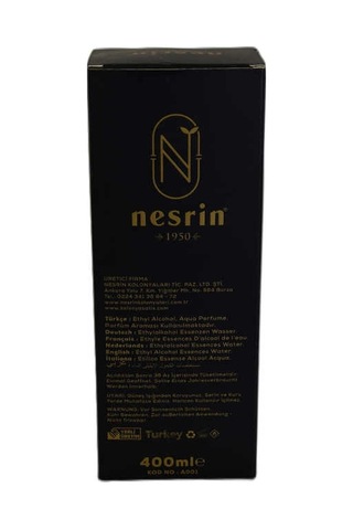 Amber Kolonyası 80 Derece Özel Seri Kutulu Pet Şişe 400 Ml - Eau De Cologne