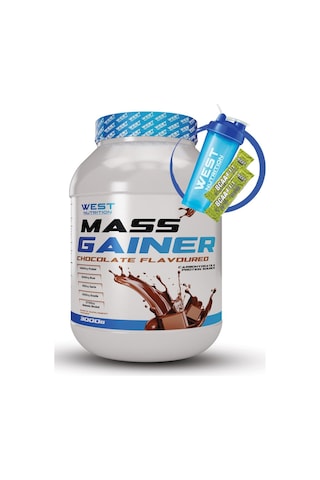 West Nutrition Mass Gainer Karbonhidrat Tozu 3000 Gr + Hediye