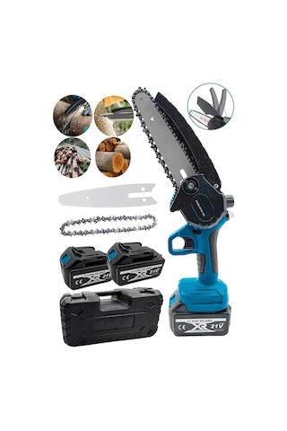 Moonshop Maxstar Çift Akülü 21v 3ah Dal Budama Makinesi Garantili