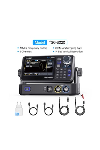Fnırsı Tsg3020 2 Kanallı 30mhz 200msa/s Fonksiyon Sinyal Jeneratörü