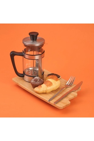 Arow French Press - Siyah / Gri - 600 Ml Siyah / Gri
