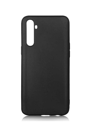 Realme 6 Kilif Zore Premier Silikon Kapak-Siyah 525304996