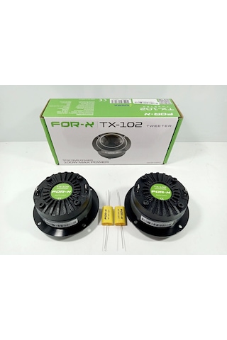 For-x Dome Tweeter 8cm 100w 50rms For-x Tx-102 8cm Dome Tiz