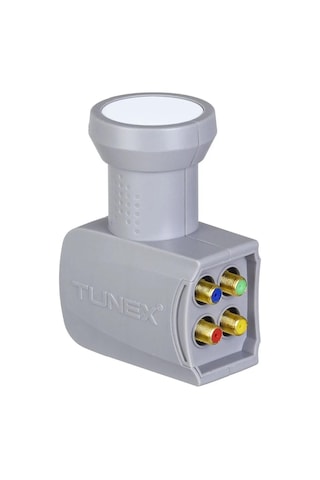 Tunex Dörtlü 4 Çıkışlı Elembi Lnb Full Hd 4k-su Koruma Kapaklı