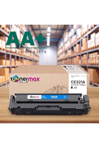 Hp 128a Ce321a Mavi Uyumlu Toner Aa Plus / Color Laserjet Cm1415 / Cp1525