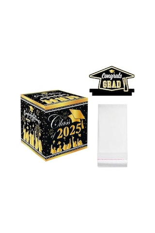 Mezuniyet Para Çekme Kutusu Nakit Hediye Sürprizi Mezun Hediyesi Tutucu Kendin Yap