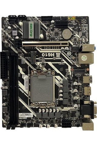 Seclıfe Anakart H610 Ddr4 Hdmı Vga M2 Glan Sata3 Usb3.2 Matx 1700p 12.13.nesil