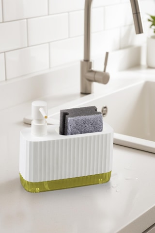 Okyanus Home Coliseum Sıvı Sabunluk Seti Beyaz Beyaz