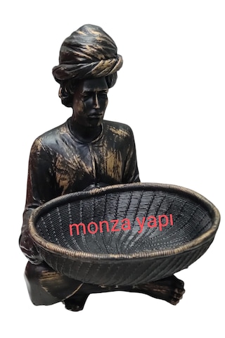 Hint Figürlü Sepetli Biblo Havluluk Antik