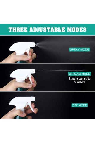 500 Ml Boş Sprey Şişesi Temizlik, Bahçecilik, Kozmetik, Mutfak İçin Doldurulabilir Boş Sprey Şişesi