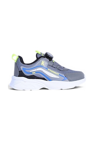 Ayakcenter Toom 011 Füme Akıllı Bağcıklı Erkek Çocuk Spor Ayakkabı