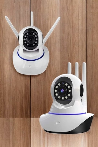 Northcity Ev Kamerası Wifi 3.0mp 1080p Hd Çift Yönlü Ses Ve Hareket Algılama - Güvenli Ev İzleme