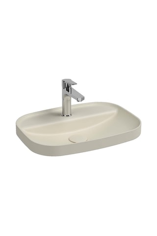 Isvea Infinity Inset Batarya Delikli Lavabo 55CM Fil Dişi