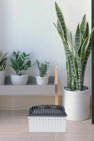 1 Kg. Gri Dikdörtgen Nem Alıcı Aparat Naturel ( 1 Kg. Blok )