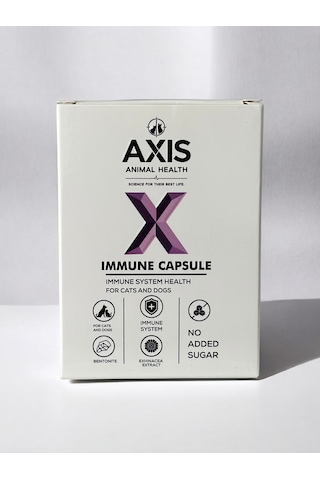 Immune Capsule 30 Kapsül Kedi Ve Köpekler İçin Bağışıklık Sistemi Destekleyici Takviye
