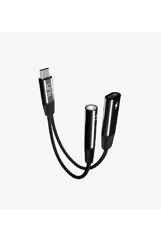 Linktech Type C To Type-c Ve Aux Dönüştürücü - Linktech A202 Type C Girişi Aux Ve Type C Dönüştürücü