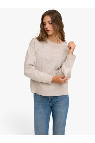 Only Onlolıvıa Ls O-neck Cc Knt Kadın Beyaz Kazak - 15380548