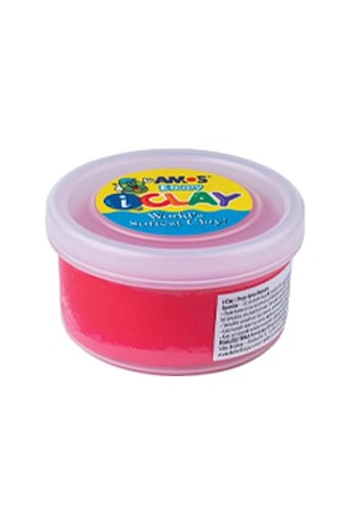Amos İ Clay Zıplayan Oyun Hamuru Proje Oyun Hamuru 6 Renk 6x30gr Çok Renkli