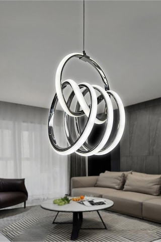 Fokus Modern Yüksek Işık Gücü Sarkıt Led Avize Ürün 3 Renk Standart