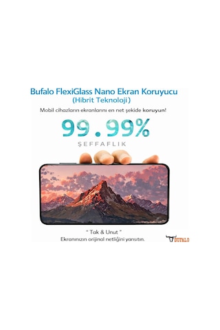 Bufalo Hugin S1 Android Yazar Kasa Pos Ökc Flexiglass Nano Ekran Koruyucu
